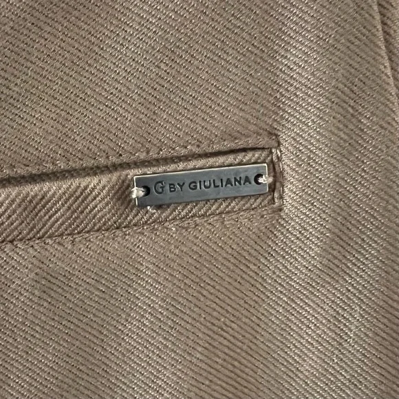 G by Giuliana Women’s Ponte Knit Army Green Pants NWOT Size 12 - Picture 5 of 11
